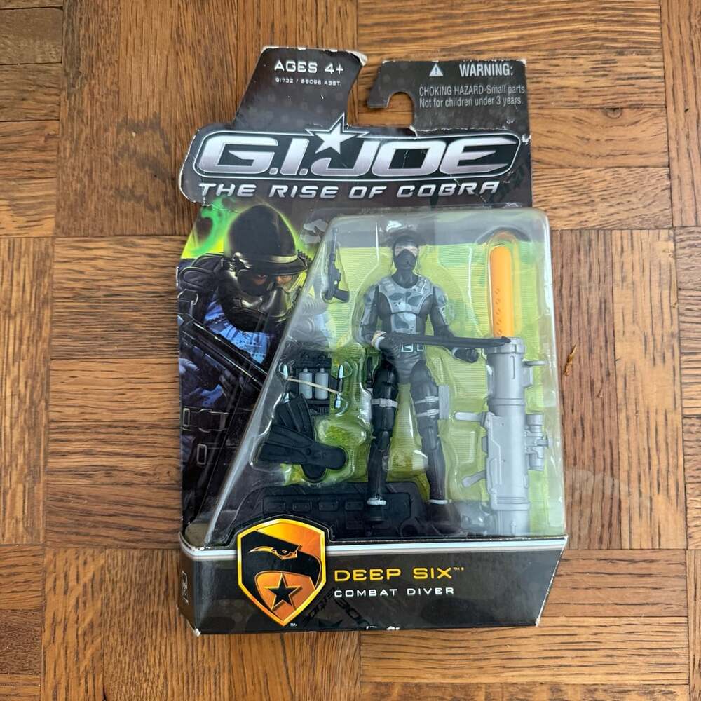 Hasbro G.I. Joe The Rise Of Cobra Deep Six Combat Diver Action Figure